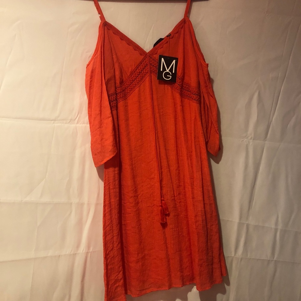 Mlle Gabrielle red/orange dress